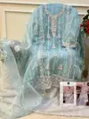 Dn 1258 A To D Mehboob Tex Organza Pakistani Salwar Suit Exporters in India
